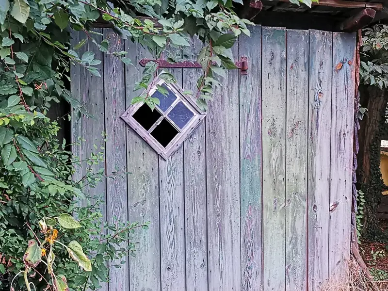 Scheunentür mit Patina